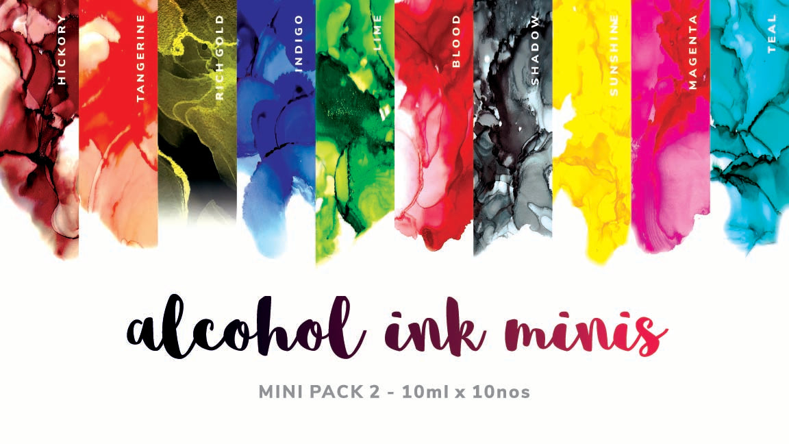 Alcohol Ink Mini Pack 2 (Keto Version)