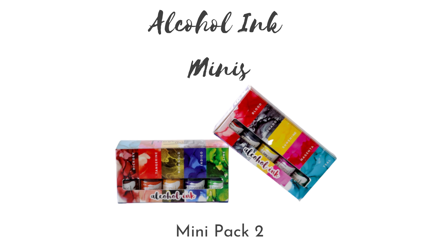 Alcohol Ink Mini Pack 2 (Keto Version)